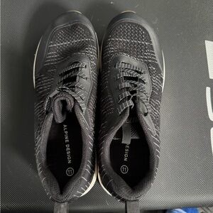 Alpine Design Charcoal Knit Men’s Sneakers